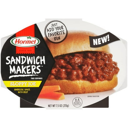 Hormel Sandwich Makers Sloppy Joe 7.4 oz Bowl