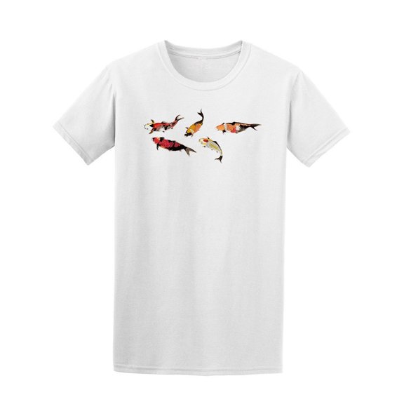 Beautiful Colorful Fish Tee. Men's -Image by Shutterstock
