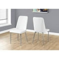 thumbnail image 5 of Monarch Specialties Dining Chair, Set Of 2, Side, Upholstered, Kitchen, Dining Room, PU, Metal, 5 of 5