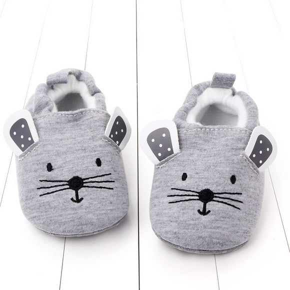Opperiaya Cute Baby Slippers, soft soled antiskid baby shoes, winter warm boots