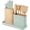 Mist, variant on Caraway 14-Piece Kitchen Prep Set - Kitchen Knife Set & Wooden Utensil Set - Made With Premium German Steel Blades & FSC-Certified Birch Wood - Includes Organizer - Charcoal