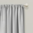 thumbnail image 2 of Lush Decor Tulle Skirt Color block Tulle 84" x 40" Solid Blush 3" Rod Pocket Pair Window Panel Curtain, 2 of 8