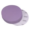 thumbnail image 1 of Unique Bargains 15 Pack 4-Inch Purple Sanding Discs 1000 Grits Hook & Loop Professional Aluminum Oxide Sandpaper, 1 of 6