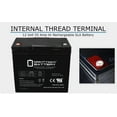 thumbnail image 4 of 12V 55AH Internal Thread Battery for Johnson Controls GC12400, 4 of 6