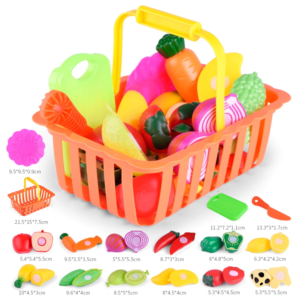 plastic vegetables toys