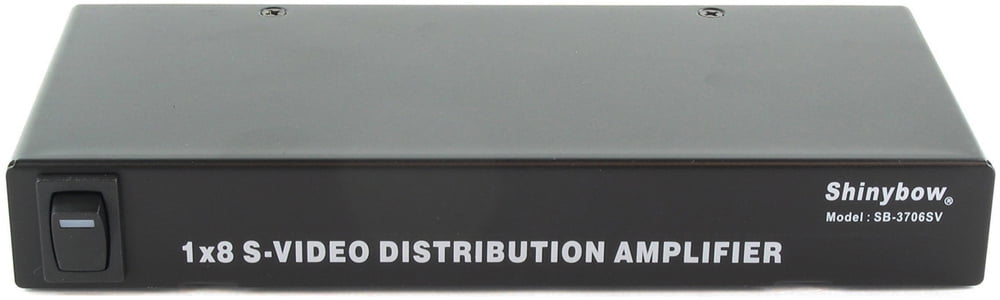 4-Way Composite RCA Video Splitter Distribution Amplifier SB-3701RCA 1:4 1x4