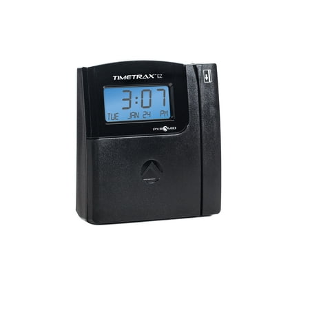 Swipe System - Pyramid TimeTrax TTEZEK Automated Swipe Card Time Clock System Bundle, includes software, 50 swipe cards, 24 pocket badge rack