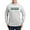 Ash Gray, variant on - The Sierra Nevadas Long Sleeve T Shirt - Unisex Cotton Long Sleeve T-Shirt