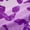 Purple, variant on Feelyou Pink Cheetah Print Black Out Curtains, Polkadots Curtains Pack of 2 (42x63 Each)