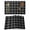 Black, variant on Khaki Buffalo Check Plaid Placemats Set of 4 Farmhouse Style Place Mats Table Mats Kitchen Dining Home Outdoor Party Table Decoration