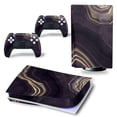 thumbnail image 4 of Cateissary Adecuado para la versión de unidad óptica PS5, consola de juegos, pegatina para el cuerpo, serie negra (2#) Videojuegos y accesorios, 4 of 6