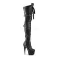 thumbnail image 2 of Women's Pleaser Adore 3028 Lace-Up Thigh-High Boot, 2 of 5