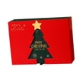 thumbnail image 3 of Caja de regalo de Navidad Caja de regalos de Navidad Caja vacía Envoltura con patrón de árbol de Navidad 29 cm x 21 cm x 9 cm, 3 of 9