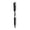 A-Black, variant on 0.5mm Fine Tip Click Gel Pen, Retractable Push Button Mechanism for One-Handed Operation, Long-Lasting Ink Supply for Extended Writing Sessions, Ideal for Office and Campus Use