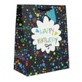 thumbnail image 3 of Bolsa De Regalo Grande WAY TO CELEBRATE con Diseños Festivos y Coloridos Feliz Cumpleaños 25.4 cm x 32.4 cm x 13.3 cm Varios Modelos 1 Pieza, 3 of 4