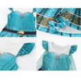 thumbnail image 6 of Benylion Girls Princess Costumes Princess Dresses Fancy Dress Up Outfits with Cape Birthday Party Cosplay Outfit for 11-12 Years, 6 of 6