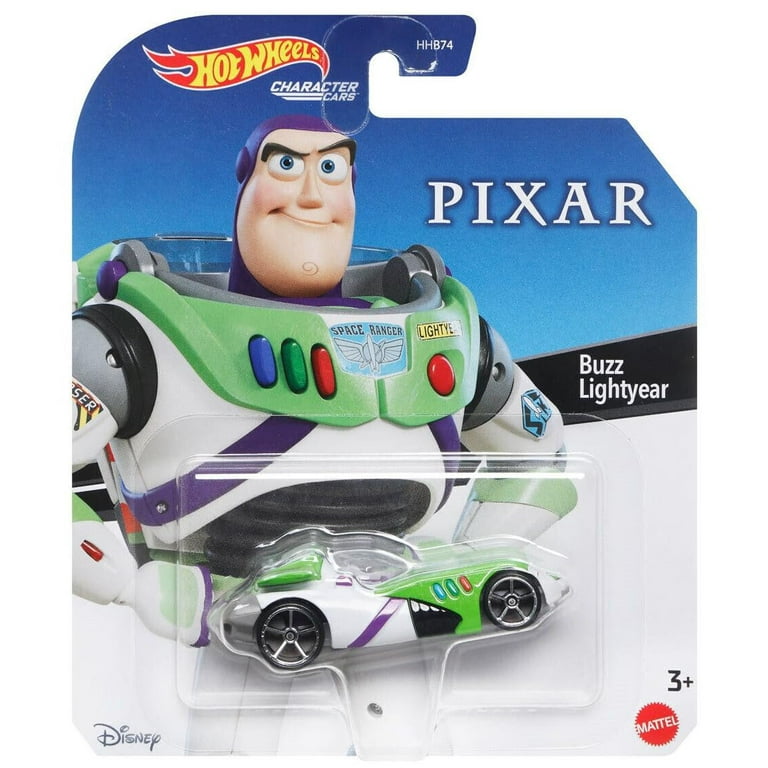 Hot Wheels Toy Story Character Cars, Woody and Buzz Lightyear Die