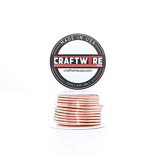 Solid Bare Copper Wire Round, Bright, Dead Soft & Half Hard 5 OZ