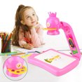 thumbnail image 2 of Tablero de aprendizaje para niños con proyector, máquina de pintura con proyección inteligente multifunción, máquina de aprendizaje divertida, juguete de pintura para niños, regalo, 2 of 10