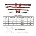 thumbnail image 7 of Cheers.US Adjustable Pet Basic Collar with Bowknot, Christmas Snow Pattern Collar Charm Necklace Outfits Accessories for Small Medium Dogs/Cats, 7 of 7
