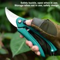 thumbnail image 5 of Yooshoverk Garden Pruning Shears Stainless Steel Bypass Trimmer Sharp Blades Comfort Grip Handheld Clippers for Plants Flowers Tree Branches Easy Lock Mechanism Non Stick Coating, 5 of 7