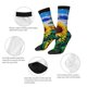 thumbnail image 4 of Balery Landscape With Sunflowers Calcetas Largas con Estampado para Hombre y Mujer – Suaves y Transpirables, Talla Única (US 5-11), 4 of 6