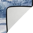 thumbnail image 5 of SKYSONIC Winter Cute Birds Non-Slip Area Rug, Red Berries Maple Floor Carpet Comfort Floor Mats Decor for Indoor Front Porch Living Room Bedroom Kitchen, 36"x24", 5 of 5