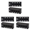 thumbnail image 1 of 3Pair 4-Channel 3-Pin XLR or 6.3Mm Audio and over Network Cable Extender,DMX512 Network Signal Extender Male+ Female, 1 of 8
