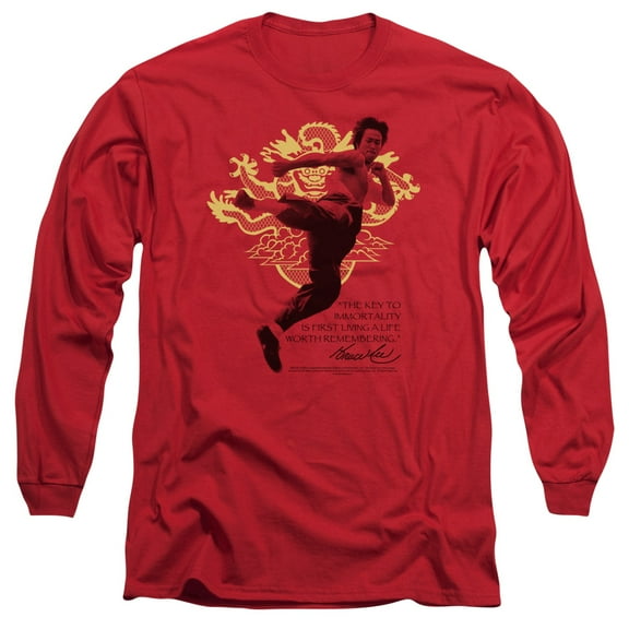 Bruce Lee - Immortal Dragon - Long Sleeve Shirt - Small