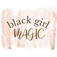 thumbnail image 2 of Designs, CAD 14x12 Black Ornate Wood Framed with Double Matting Museum Art Print Titled - Black Girl Magic, 2 of 4