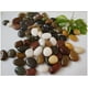 thumbnail image 5 of Guijarros, piedras de río, grava decorativa pulida natural, guijarros decorativos, piedra mixta para acuarios, paisajismo, relleno de jarrones, 5 of 5