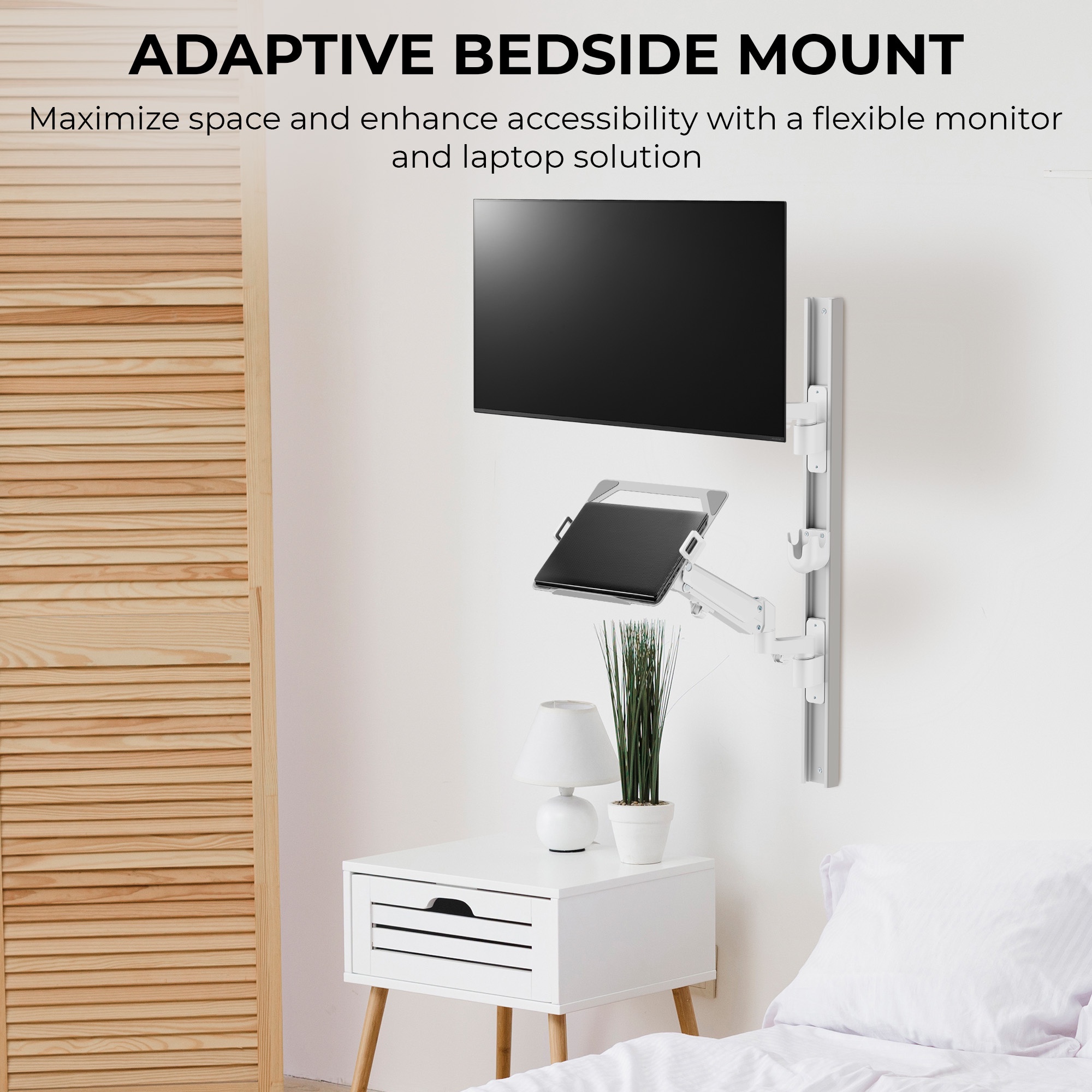 ZeboZap ZLTV8022 TV Mount with Laptop Wall Mount