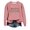 Pink, variant on frariair Grandma Sweatshirt For Women Fall Crew Neck Sweatshirts No Hood Happiness Is Being A Grandma Thin Jacket Women Drawstring Sweatshirt