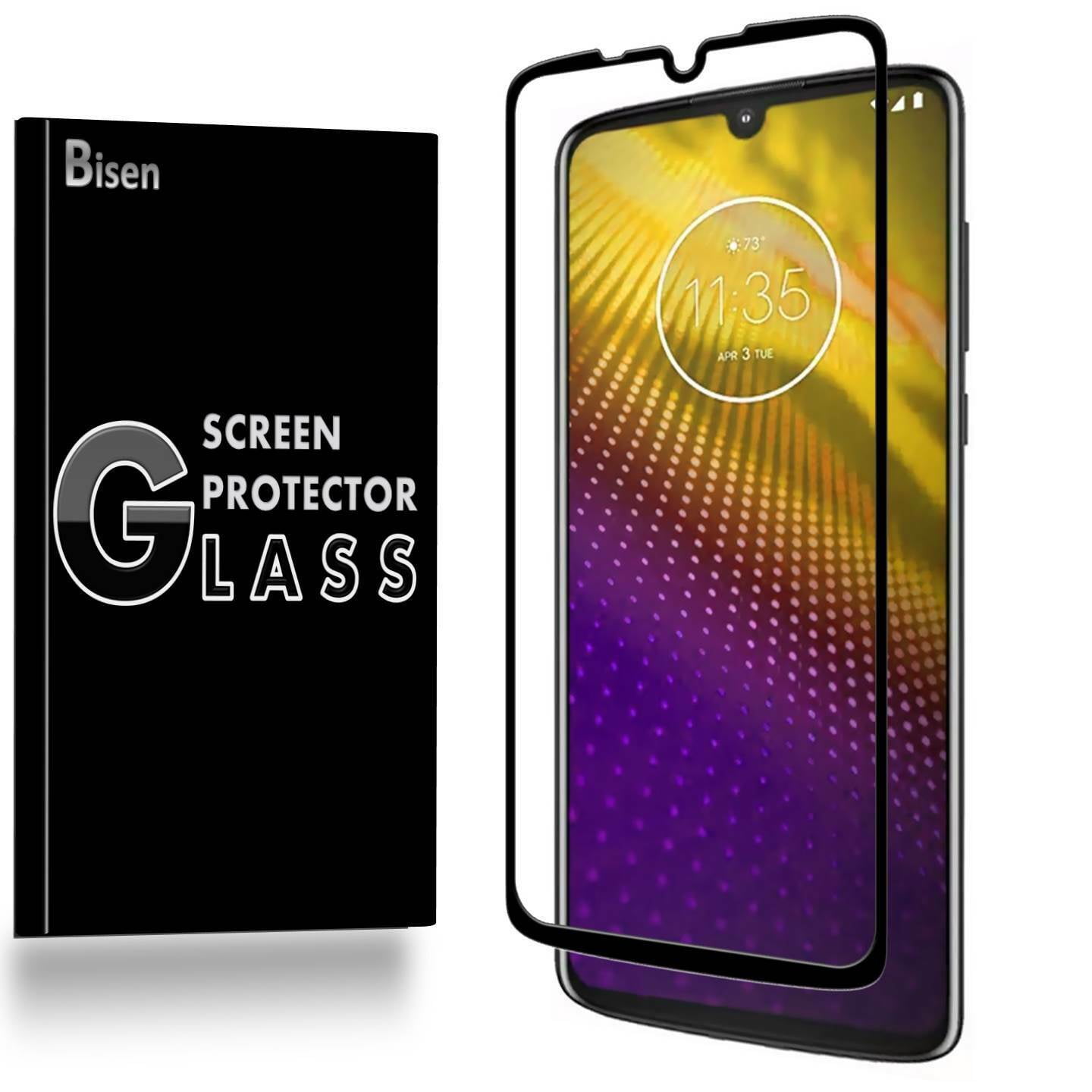[2Pack] Fit For Motorola Moto Z4 Play [BISEN] FULL COVER Tempered