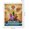 thumbnail image 2 of Ninjago Diamond Art Kits for Adults Beginners Round 5D Paint with Diamonds Gem Art Painting Kits for Home Wall Decor Gifts, 2 of 8