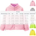 thumbnail image 3 of IVEYRTF Kids Winter Zipper Fleece Jacket Casual Cardigan for Boys and Girls Thick Warm Tops Soft Breathable Fabric Daily Wear Travel Home Holiday Outfit(Green,3-4 Years), 3 of 7