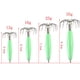 thumbnail image 1 of Anzuelos de calamar luminosos de 12 garras que brillan en la oscuridad anzuelo de pesca de pulpo (25 g) Likrtyny Para estrenar, 1 of 9