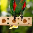 thumbnail image 3 of Parrot Chewing Toy Bird Perch Stand Toy Parrot Wood Platform Parrot Tree Stand Wood Branches Cockatiel Toys Bird Stand Perch Bird Cage Platform Bird P, 3 of 5