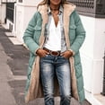 thumbnail image 2 of Edvintorg Women's Coats Plus Size Long Sleeve Zip up Hooded Fleece Jacket with Pockets Trendy Womens Clothes S-5XL Mint Green, 2 of 9