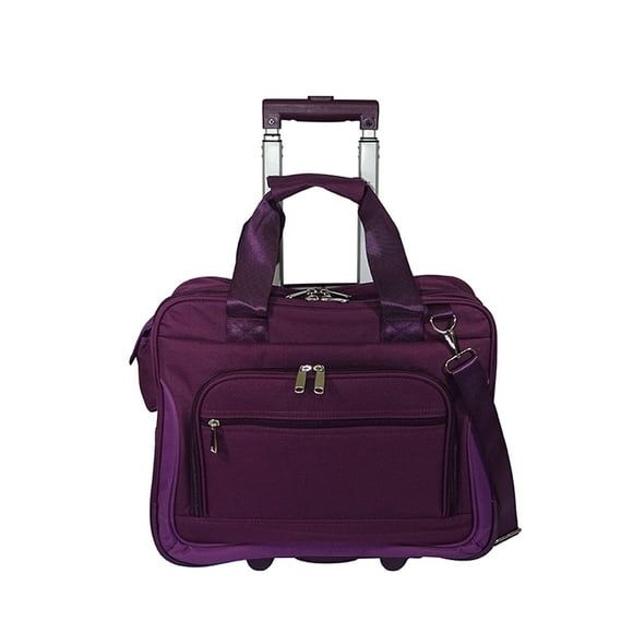 Porta Laptop con Ruedas Cart Peak Tour Morado