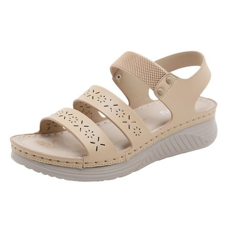 

SEMIMAY Sports Sandals Women And Girls Summer Beach Sports Sandals Fashion