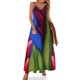 thumbnail image 1 of Vestido sin mangas con pintura de jengibre y antorcha de flores tropicales, tendencia de ropa de mujer 2024, vestidos para mujer, vestidos de gala, vestido de mujer, 1 of 7