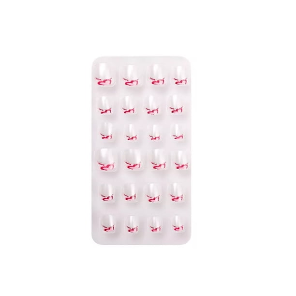 1 Juego de envolturas navideñas para uñas, prensa en las uñas para niños, calcomanías artísticas para los dedos de los pies, herramienta de Pinceles de maquillaje y herramientas PNT-16-14 Qarigey CE011468-14