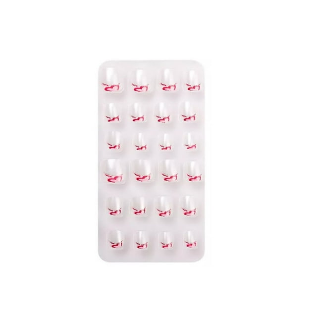 1 Juego de envolturas navideñas para uñas, prensa en las uñas para niños, calcomanías artísticas para los dedos de los pies, herramienta de Pinceles de maquillaje y herramientas PNT-16-14 Qarigey CE011468-14