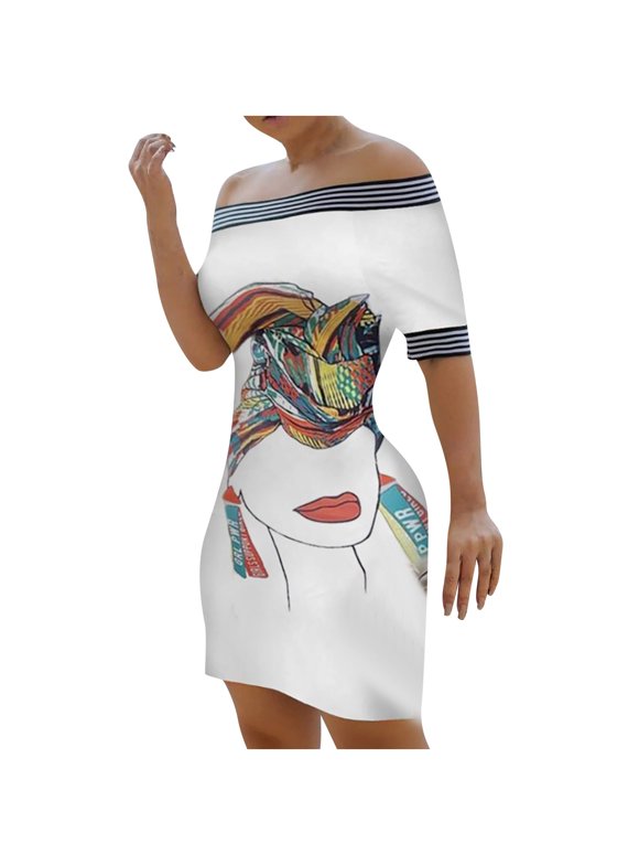 short white gown styles