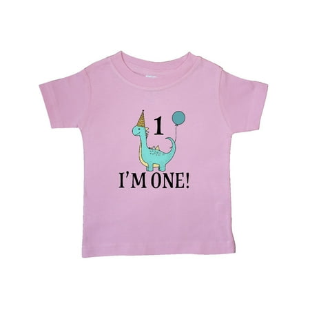 First Birthday Dinosaur Party 1 Year Old Baby T-Shirt