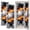 Color 3, variant on 2 Pcs School Locker Magnetic Wallpaper 12" x 36" Burning Soccer Ball Fiery Flames Reusable Removable Locker Accessories Back to School Supplies