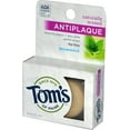 thumbnail image 2 of 4 Pack - Tom's of Maine Naturally Waxed Anti-Plaque Flat Floss Spearmint 32 Yards, 2 of 4