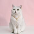 thumbnail image 4 of Reheyre Eye-Catching Exquisite Bowknot Pet Necklace with Faux Gemstone Pendant - Elegant Jewelry for Dogs and Cats, 4 of 7