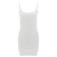 thumbnail image 4 of Babysbule Dresses for Women Clearance Womens Summer Strappy Bodycon Dress Evening Party Club Short Mini Dress, 4 of 6